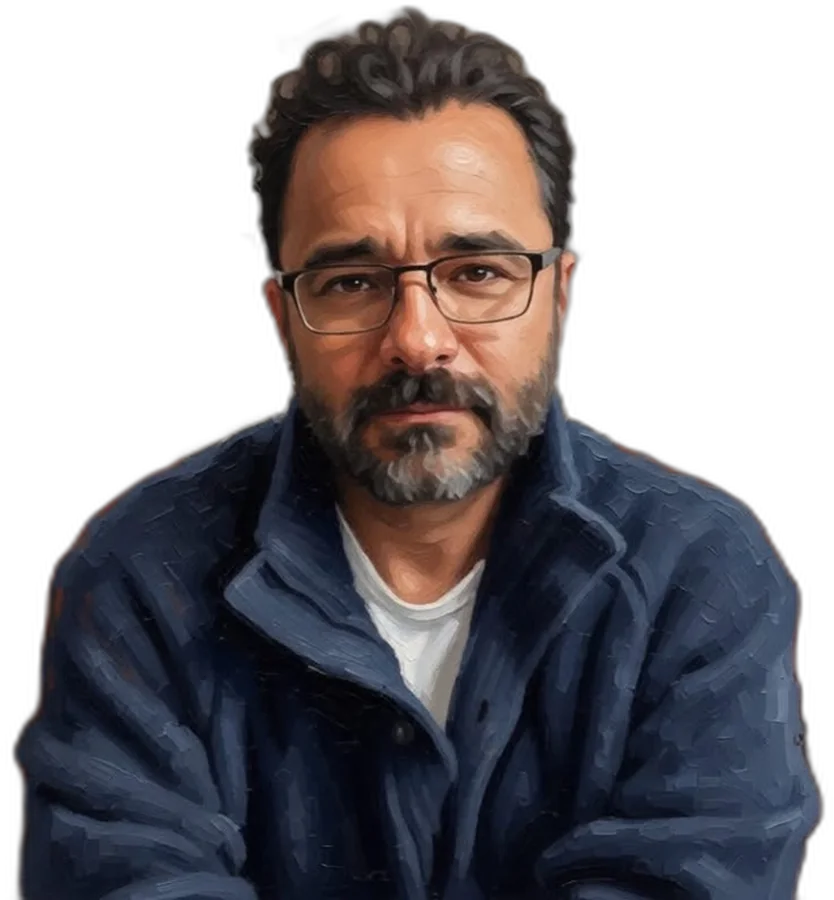 Rudy Martinez portrait, background removed